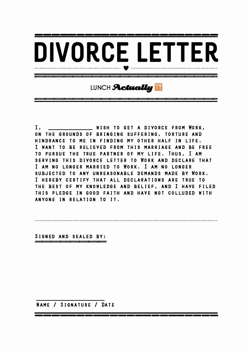 Essay divorce effect